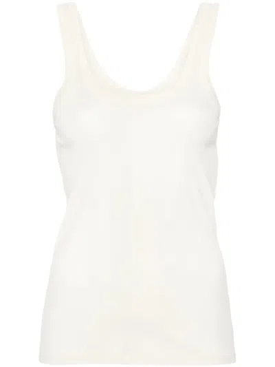 Lemaire Seamless Sleeveless Top In Yellow