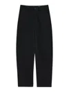 Lemaire Five Pocket Twisted Pants In Negro