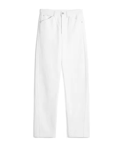 LEMAIRE LEMAIRE FIVE POCKETS TWISTED DENIM PANTS