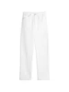 Lemaire Five Pockets Twisted Jeans In White