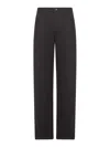 Lemaire Five Pockets Twisted Pants In Brown