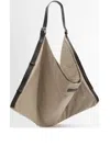 Lemaire Flag Shoulder Bag In Neutrals