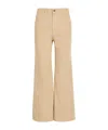 Lemaire Flared-leg Jeans In Nude
