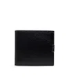 Lemaire Leather Wallet In Black