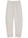 Lemaire Fliessende Tapered-hose In Nude