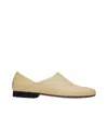 Lemaire Convertible Leather Slip-on Shoes In Nude