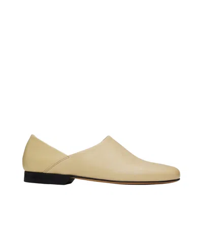 LEMAIRE LEMAIRE FOLDING-HEEL SLIP-ON SLIPPERS