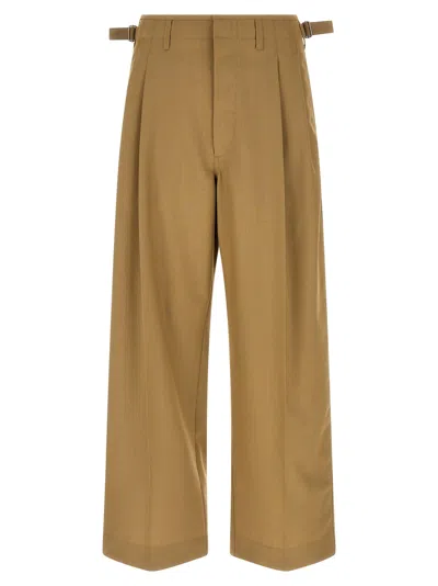 Lemaire Formal Trousers In Neutral