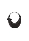 Lemaire Fortune Croissant Bag In Brown