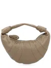 Lemaire Fortune Croissant Bag In Brown