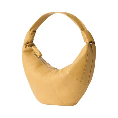 Pre-owned Lemaire Fortune Croissant Bag 'butternut' | Tan | Women's Size Onesize