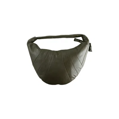 Pre-owned Lemaire Fortune Croissant Bag 'dark Olive' | Green | Men's Size Onesize