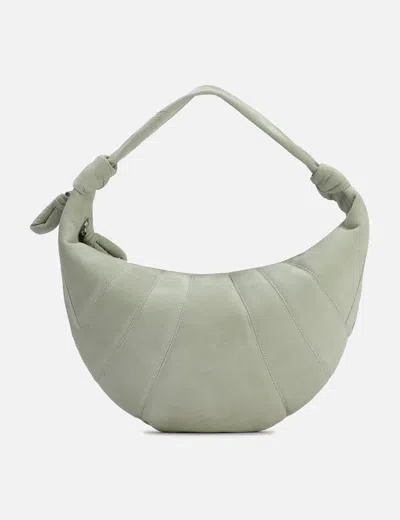 Lemaire Fortune Croissant Bag In Green