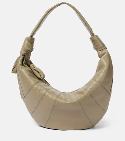 Lemaire Fortune Croissant Leather Shoulder Bag