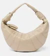 Lemaire Fortune Croissant Mini Leather Shoulder Bag