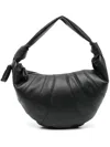 Lemaire Black Fortune Croissant Shoulder Bag