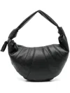 Lemaire Fortune Croissant Shoulder Bag In Black