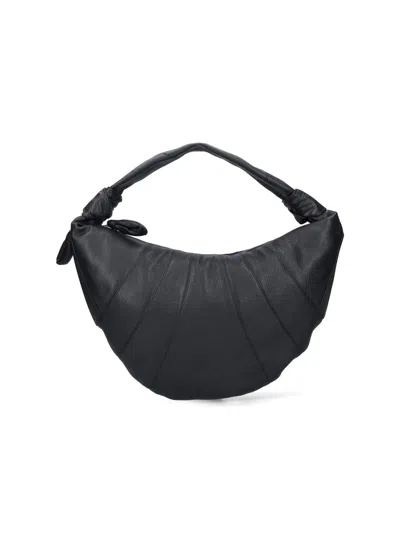 Lemaire 'fortune Croissant' Shoulder Bag In Black