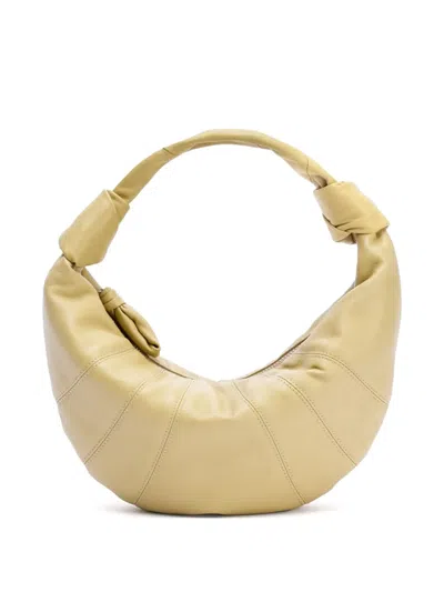 Lemaire Fortune Croissant Schultertasche In Gelb