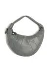 Lemaire Fortune Croissant Shoulder Bag In Gray