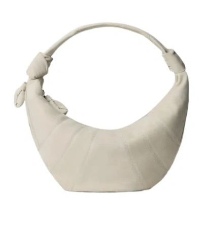 Lemaire Fortune Croissant Shoulder Bag In Neutral