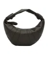 Lemaire Fortune Croissant Tote Bag In Black
