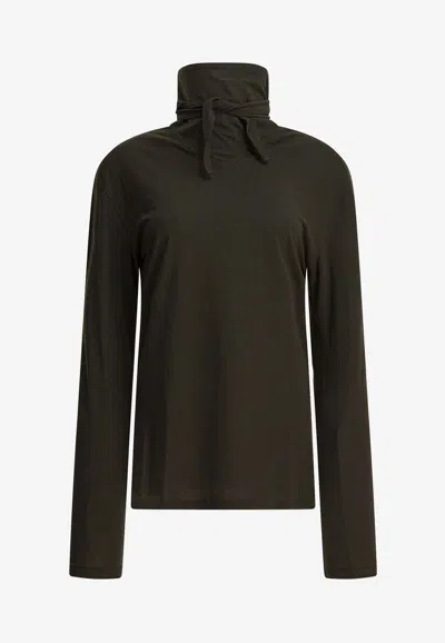 LEMAIRE FOULARD LONG-SLEEVED SWEATER