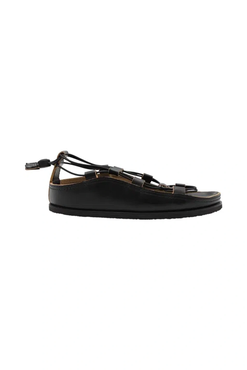 Lemaire Fussbett Spartan Sandal Shoes In Black | ModeSens