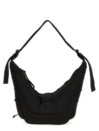 Lemaire Game Medium Zipped Shoulder Bag In Brown