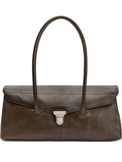 Lemaire Gear Shoulder Bag In Brown