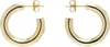 Lemaire Gold Classic Hoops S Earrings In Ye540 Light Gold