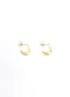 Lemaire Gold Micro Drop Earring In Gold