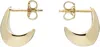 Lemaire Gold Micro Drop Earrings