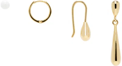 Lemaire Gold Piercings Set In Ye545 Gold