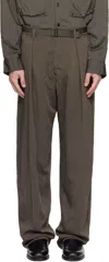 Lemaire Pleated Waistband Trousers With Practical Pockets