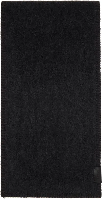 Lemaire Gray Cocotte Fluffy Scarf