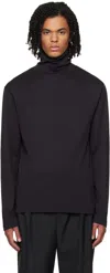 LEMAIRE GRAY LONG SLEEVE TURTLENECK