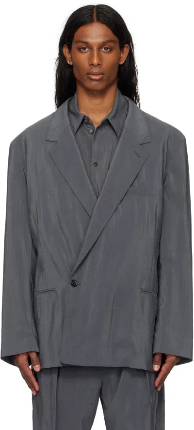 Lemaire Gray Soft Db Blazer