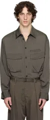 Lemaire Gray Utility Shirt