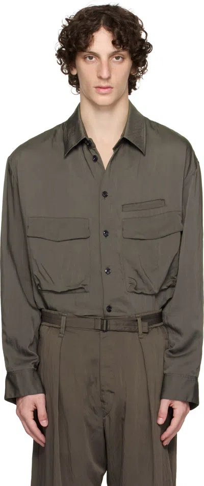 Lemaire Gray Utility Shirt