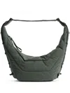 Lemaire Medium Soft Game Crossbody Bag In Green