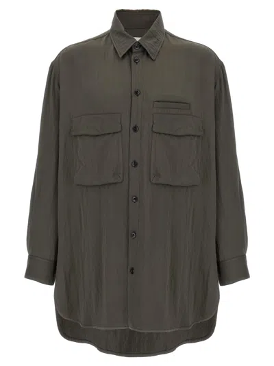 LEMAIRE GREY UTILITY OVERSHIRT