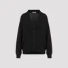 Lemaire Relaxed Twisted Cardigan S In Grey