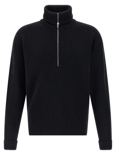 LEMAIRE HALF ZIP SWEATER