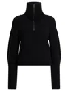 Lemaire Wool Hooded Sweater In Black