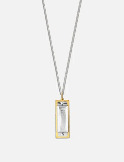 Lemaire Harmonica Necklace In Gold