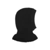 Lemaire Chunky-knit Neck Flap Balaclava In Black