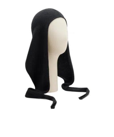 Lemaire Head Scarf In Black