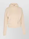 Lemaire High Neck Knitted Hoodie With Long Sleeves In Animal Print