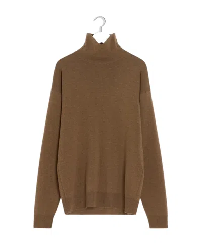 LEMAIRE LEMAIRE HIGH-NECK KNITTED JUMPER